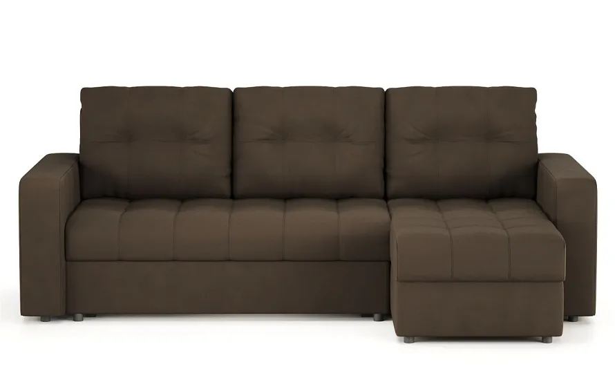 Диван угловой Тренто Leonardo 06 коричневый - 1 Диван угловой Тренто Leonardo 06 коричневый - 1