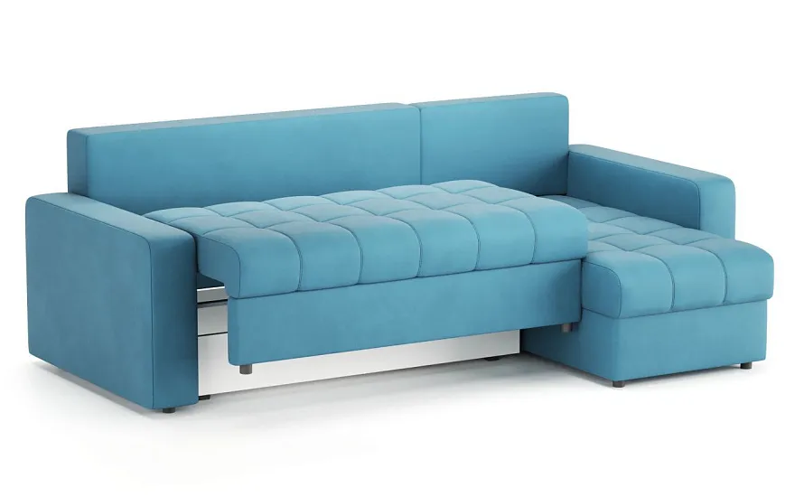 Диван угловой Тренто Camaro 21 бирюзовый - 4 Диван угловой Тренто Camaro 21 бирюзовый - 4