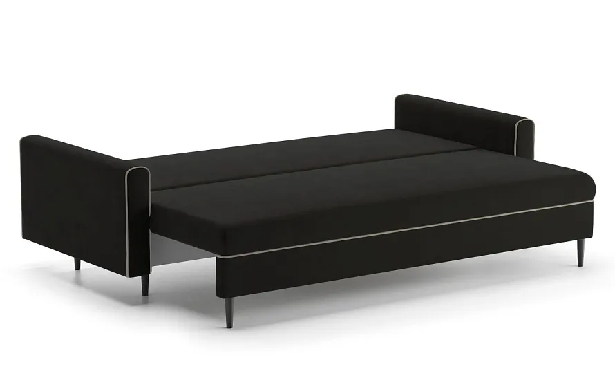 Диван Порту California 08 черный - 3 Диван Порту California 08 черный - 3